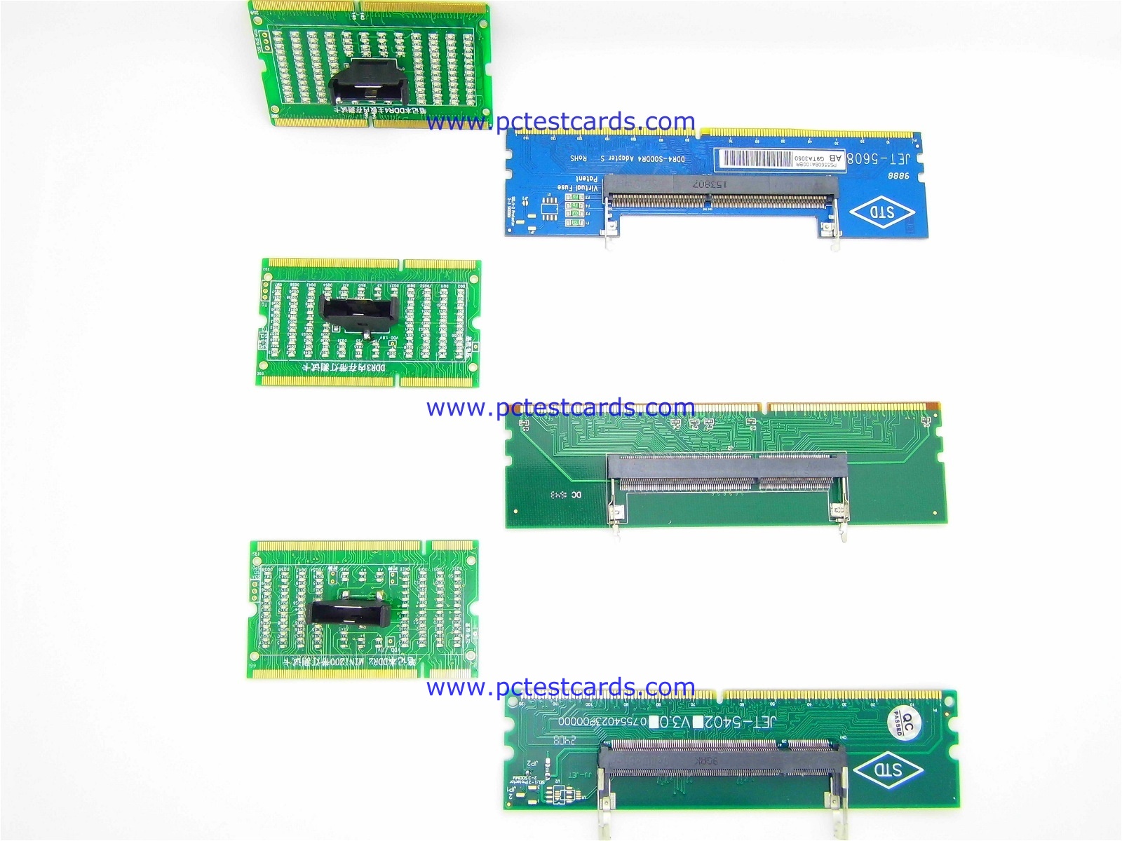 New Complete DDR2 DDR3 DDR4 Laptop Memory RAM Slots and Memory Module Solution Diagnostic Analyzer Kit